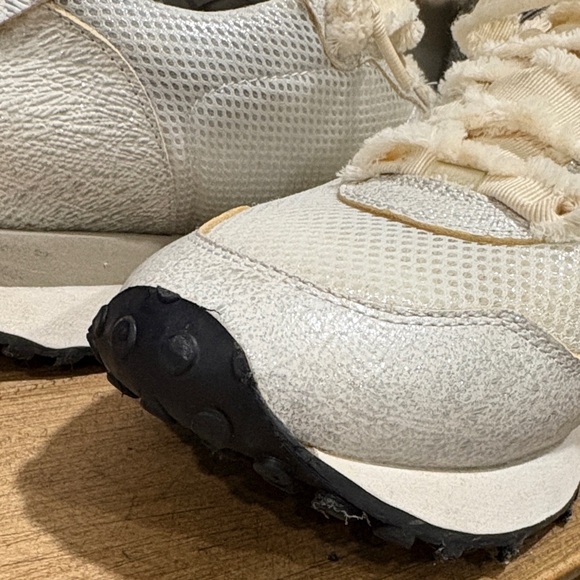 P448 Women's Textured White Sneakers Cancun SZ 39 (8) - Picture 11 of 15